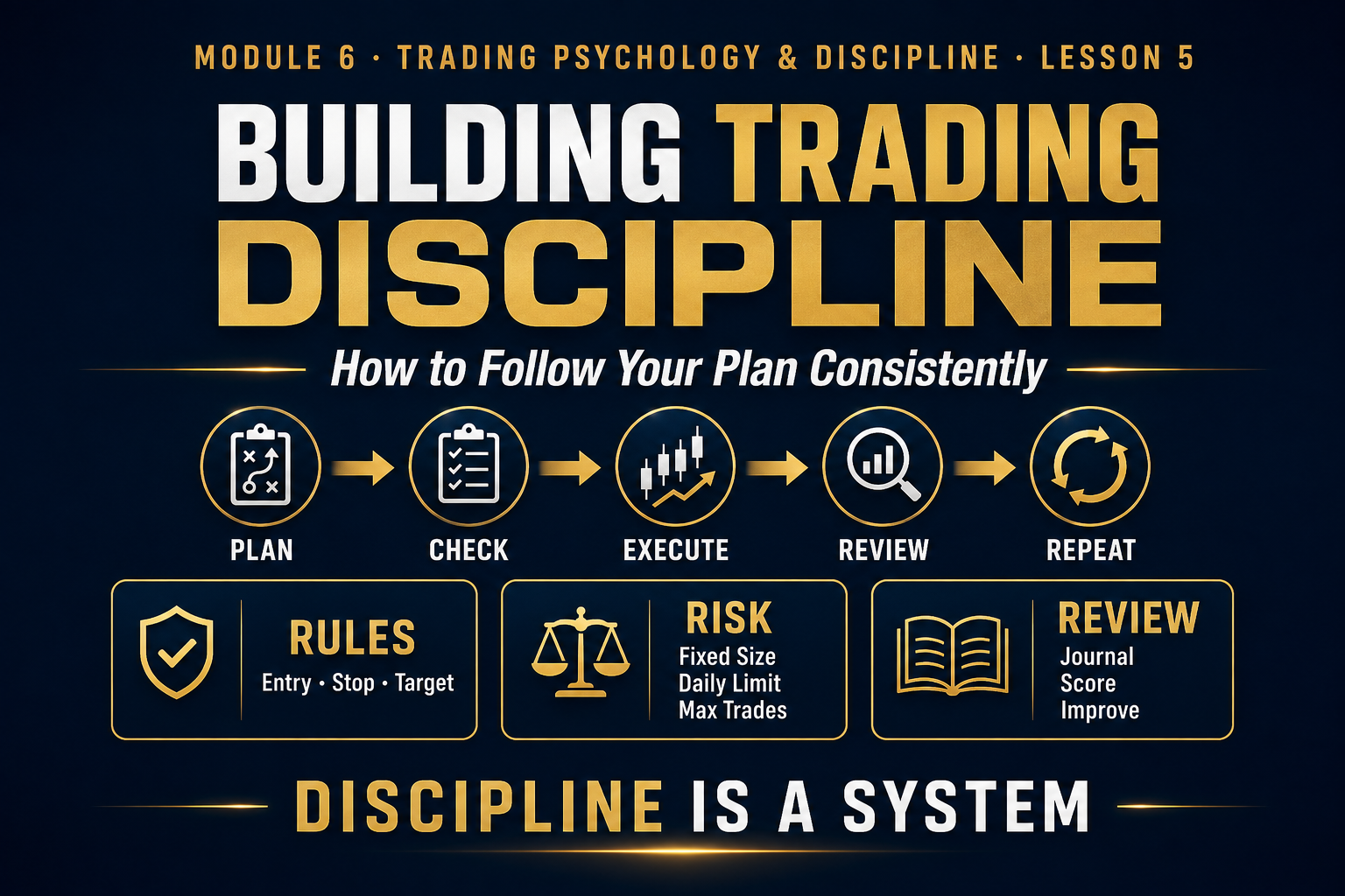 Building Trading Discipline: How to Follow Your Plan Consistently