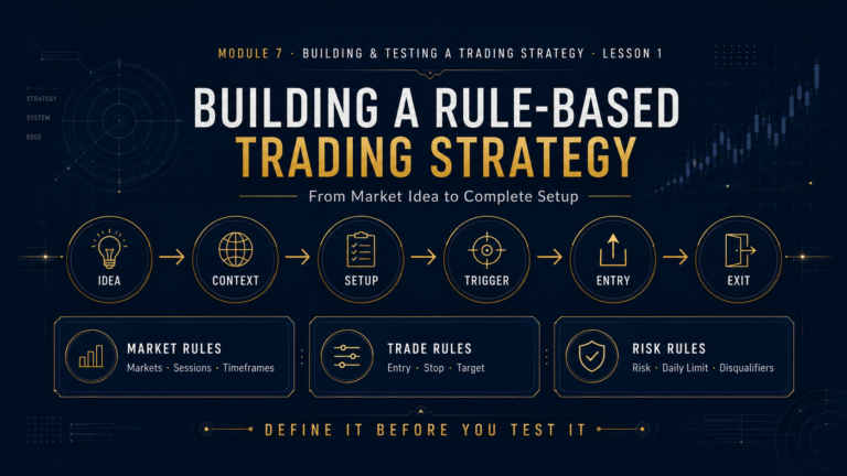 Building a rule-based trading strategy