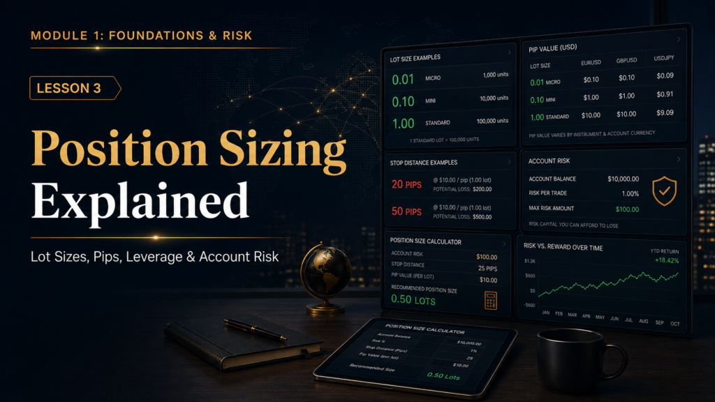 Forex Position Sizing Explained Lot Sizes, Pip Value & Risk