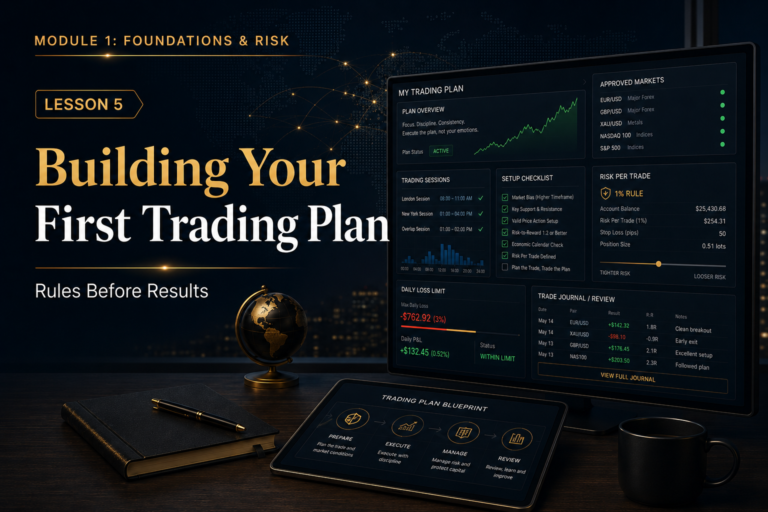 How to Build a Trading Plan Rules, Risk & Strategy for Beginners