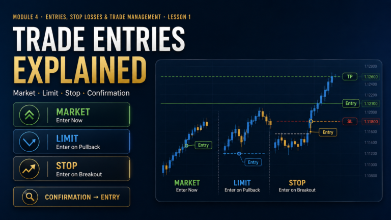 Trade Entries Explained